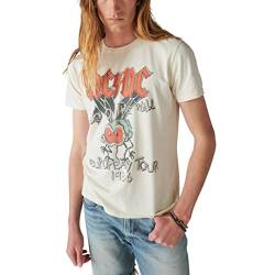 Lucky Brand ACDC Fly Tour Herren T-Shirt, Grau, M von Lucky Brand