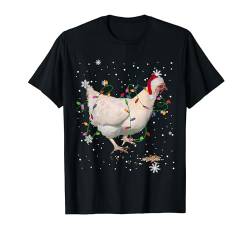 Huhn Weihnachten Xmas Deko Lustig Huhn T-Shirt von Lustig Weihnachten Huhn