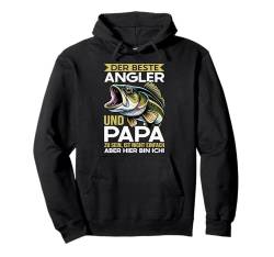 Der Beste Angler Und Papa Zu Sein Ist Nicht Einfach Fischer Pullover Hoodie von Lustige Angelrute Fischerhut für Männer