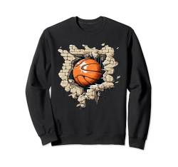 Basketball Design Männer Retro Basketballspieler Basketball Sweatshirt von Lustige Basketball Sprüche Basketball Kleidung