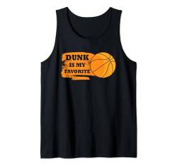 Basketball Design Männer Retro Basketballspieler Basketball Tank Top von Lustige Basketball Sprüche Basketball Kleidung