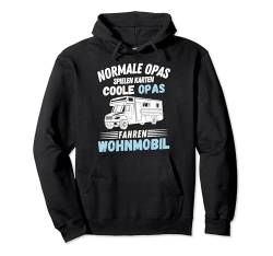 Normale Opas spielen Karten coole Opas fahren Wohnmobil Pullover Hoodie von Lustige Camper Camping Opa Wohnmobil Geschenke