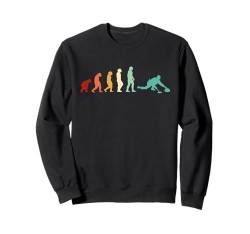 Curlingstein Wintersport Eisstockschießen Curling Sweatshirt von Lustige Curling Wintersport Bekleidung