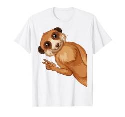 Erdmännchen Kinder Mädchen Jungen T-Shirt von Lustige Erdmännchen Liebhaber Geschenk