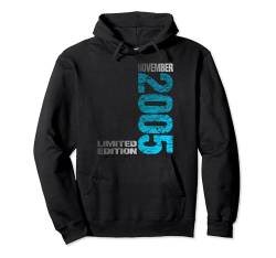 Limited Edition November 2005 Mann Frau 19. Geburtstag Pullover Hoodie von Lustige Geschenke zum 19. Geburtstag 2005