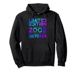 Limited Edition Oktober 2005 Mann Frau 19. Geburtstag Pullover Hoodie von Lustige Geschenke zum 19. Geburtstag 2005