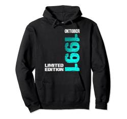 Limited Edition Oktober 1991 Mann Frau 33. Geburtstag Pullover Hoodie von Lustige Geschenke zum 33. Geburtstag 1991