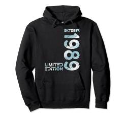 Limited Edition Oktober 1989 Mann Frau 35. Geburtstag Pullover Hoodie von Lustige Geschenke zum 35. Geburtstag 1989