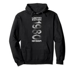 Limited Edition November 1980 Mann Frau 44. Geburtstag Pullover Hoodie von Lustige Geschenke zum 44. Geburtstag 1980