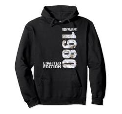 Limited Edition November 1980 Mann Frau 44. Geburtstag Pullover Hoodie von Lustige Geschenke zum 44. Geburtstag 1980