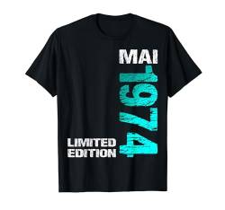 Limited Edition Mai 1974 Mann Frau 50. Geburtstag T-Shirt von Lustige Geschenke zum 50. Geburtstag 1974