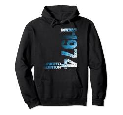 Limited Edition November 1974 Mann Frau 50. Geburtstag Pullover Hoodie von Lustige Geschenke zum 50. Geburtstag 1974