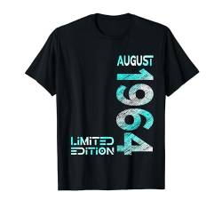 Limited Edition August 1964 Mann Frau 60. Geburtstag T-Shirt von Lustige Geschenke zum 60. Geburtstag 1964