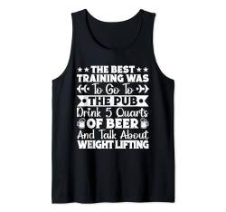 Powerlifting Bodybuilder Talk About Weightlifting Gym Tank Top von Lustige Gewichtheber Shirts Für Männer Frauen