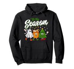 Halloween Herbst Winter Outfit Weihnachtsoutfit Geist Kürbis Pullover Hoodie von Lustige Halloween Kostüme Shirts