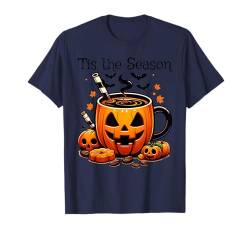 Kürbis Kaffee Kaffeetasse Kürbis Tasse Halloween T-Shirt von Lustige Halloween Kostüme Shirts