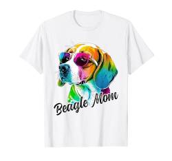 Beagle Hund Design I Beagle Mom I Beagle T-Shirt von Lustige Hunde Sprüche