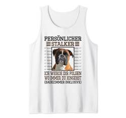 Boxer Hund Design I Boxer Dad I Boxer Mom I Deutscher Boxer Tank Top von Lustige Hunde Sprüche