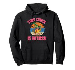 This Chick Is Retired Ruhestand Frauen Pullover Hoodie von Lustige Ruhestand Designs für Frauen