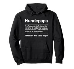 Hundepapa Pullover Hoodie von Lustige Shirts & Geschenke