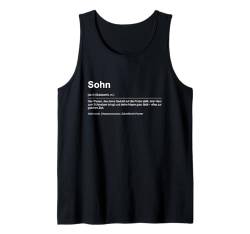 Loyaler Sohn Spruch - Männlicher Nachkomme Tank Top von Lustige Sprüche Designs für Mann & Frau