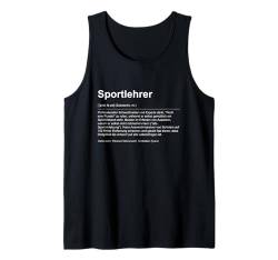 Motivierender Sportlehrer Spruch - Förderer körperlicher Tank Top von Lustige Sprüche Designs für Mann & Frau