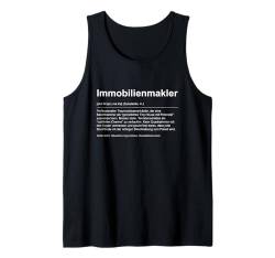 Überzeugender Immobilienmakler Spruch - Vermittler von Tank Top von Lustige Sprüche Designs für Mann & Frau