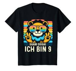 Kinder Bääm Digga! Ich bin 9 Jahre 9. Geburtstag Junge T-Shirt von Lustige Sprüche & Geschenke ARTIPALATI