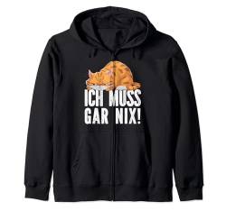 Witzige Geschenke Katze Ironie Müde Büro Humor Faul Kapuzenjacke von Lustige Tshirt Humor Sarkasmus Ironisch Witzig