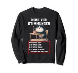 Witzige Geschenke Katze Ironie Schwarzer Humor Sarkastisch Sweatshirt von Lustige Tshirt Humor Sarkasmus Ironisch Witzig