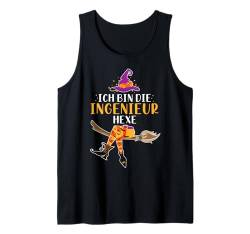 Ich Bin Die Ingenieur Hexe Lustiges Halloween Hexen Tank Top von Lustiges Hexen Outfit Halloween Kostüm Party