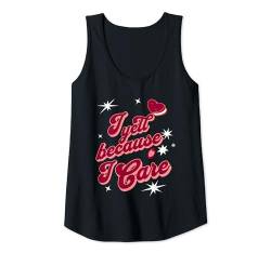 Damen I Yell Because I Care American Football Oma Tank Top von Lustiges Sprichwort-Zitat für Frauen