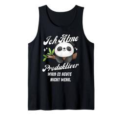 Witzige Geschenke Koala Faul Büro Funny Sprüche Sarkasmus Tank Top von Lustiges Tshirt Witzig Humor Faulenzer Faul Fun