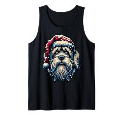 Weihnachtsmann Hund Weihnachten Männer & Frauen Tank Top von Lustiges Weihnachts Geschenk & Hunde Santa coming