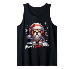 Weihnachtsmann Hund Weihnachten Männer & Frauen Tank Top von Lustiges Weihnachts Geschenk & Hunde Santa coming