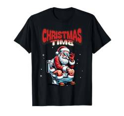 Weihnachtsmann Rentier lustiges Männer & Frauen Weihnachten T-Shirt von Lustiges Weihnachts Geschenk & Rentier Santa Claus