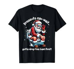 Weihnachtsmann Rentier lustiges Männer & Frauen Weihnachten T-Shirt von Lustiges Weihnachts Geschenk & Rentier Santa Claus