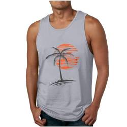 Tank Top Herren Muscle Fit T-Shirt Herren Tank Top Herren Baumwolle Trägershirt Herren Achselshirts Herren Tank Top Herren Sommer Tanktop Tanktops Männer Tanktops Männer von Lxitoler