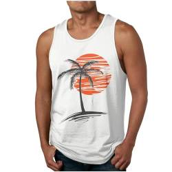 Tank Top Herren Tank Top Tank Top Floral Tank Top Trägershirt Herren Rundhals-Ausschnitt Tank Top Regular Tank Tops für Herren Muscle Fit T-Shirt Herren Tanktops Tank Tops von Lxitoler