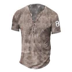 Tshirt Herren Tshirt Herren Herren Hemd Kurzarm Hemd Herren Kurzarm Freizeithemden für Herren Tshirt Herren Schwarz Herren Shirts Kurzarm Henley Shirt Herren T Shirt Herren von Lxitoler