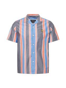 Lyle & Scott Herren Hemd Resort grau/blau/rot/weiß/gelb/schwarz L von Lyle & Scott