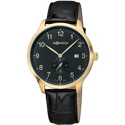 M-Watch Herren Analog Quarz Uhr mit Leder Armband WBB.60220.LO von M WATCH