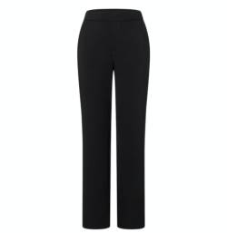 Mac - Slim Fit - Damen Hose Floating Crepe Chiara (2177-00-0231L), Größe:W36, Länge:L32, Farbe:Black (090) von MAC Jeans