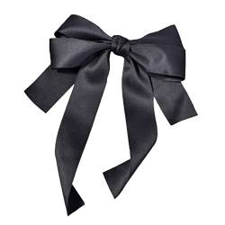 MAGICLULU 1Stk Haarnadel Bowknot-Haarspange Haarschmuck für die Braut Haarspangen Haarclip Tiara Haarklammer Modischer Kopfschmuck Zubehör für Kopfbedeckungen langen Krawatte erröten von MAGICLULU