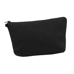 MAGICLULU 2St Reine Schwarze Kosmetiktasche Reise-Make-up-Taschen kosmetische Handtasche Aufbewahrungstasche aufbewahrungssack Bag Reise-Toilettenartikelbehälter Makeup Tasche Reißverschluss von MAGICLULU