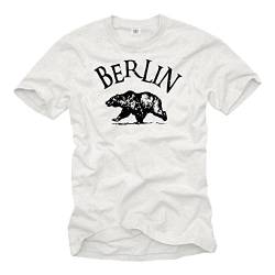 Berlin T-Shirt für Herren Berliner Bär Größe XL von MAKAYA