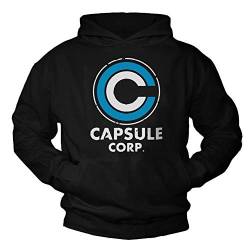 MAKAYA Kapuzenpullover Herren/Jungen - Capsule Dragon Corp - Hoodie Sweatshirt Pullover Nerd Geschenke Jungs/Mädchen XXL von MAKAYA