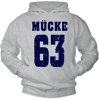 MAKAYA Kapuzenpullover Männer Pullover Mücke 63 Hoodie Sweatshirt mit Kapuze Herren von MAKAYA