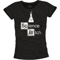 MAKAYA T-Shirt Damen Freche Lustige Uni Shirts Chemie Physik Science Print Top Witzig von MAKAYA