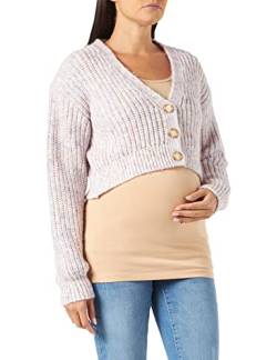 MAMALICIOUS Damen Mlsabine L/S Cropped Knit Cardigan, Bog/Detail:spacedyed Yarn, L von MAMALICIOUS